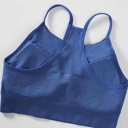 Comfortable Breathable Hollowed Out Mesh Wireless Bra(2 Packs)