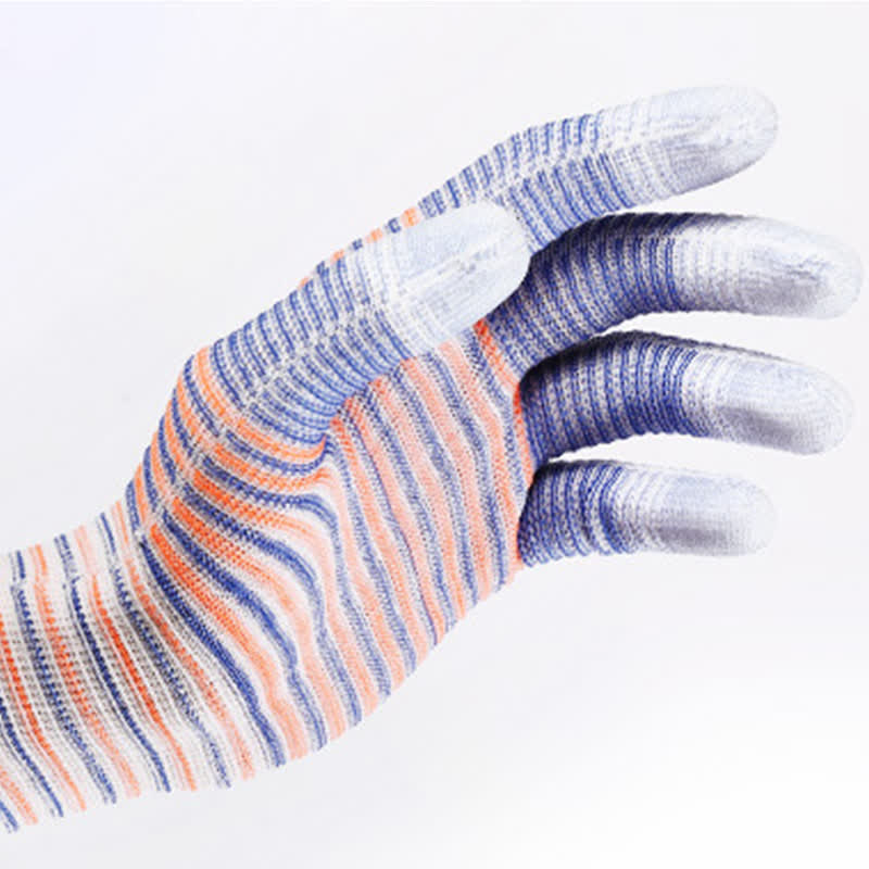Zebra Print Abrasion Resistant Work Gloves(24 Pairs)