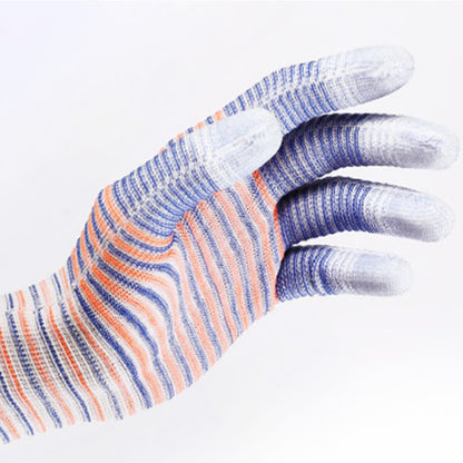 Zebra Print Abrasion Resistant Work Gloves(24 Pairs)
