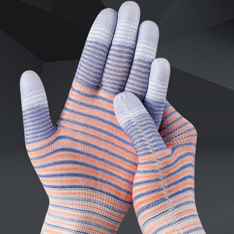 Zebra Print Abrasion Resistant Work Gloves(24 Pairs)