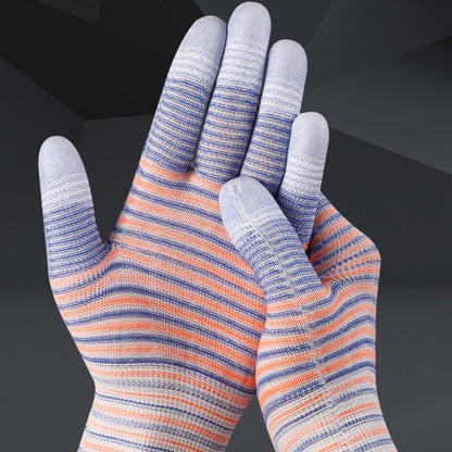 Zebra Print Abrasion Resistant Work Gloves(24 Pairs)