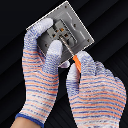 Zebra Print Abrasion Resistant Work Gloves(24 Pairs)