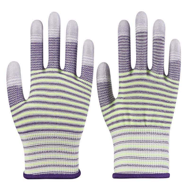 Zebra Print Abrasion Resistant Work Gloves(24 Pairs)