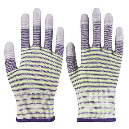 Zebra Print Abrasion Resistant Work Gloves(24 Pairs)