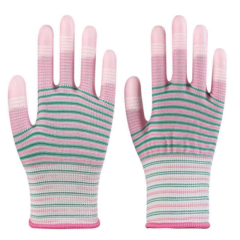 Zebra Print Abrasion Resistant Work Gloves(24 Pairs)