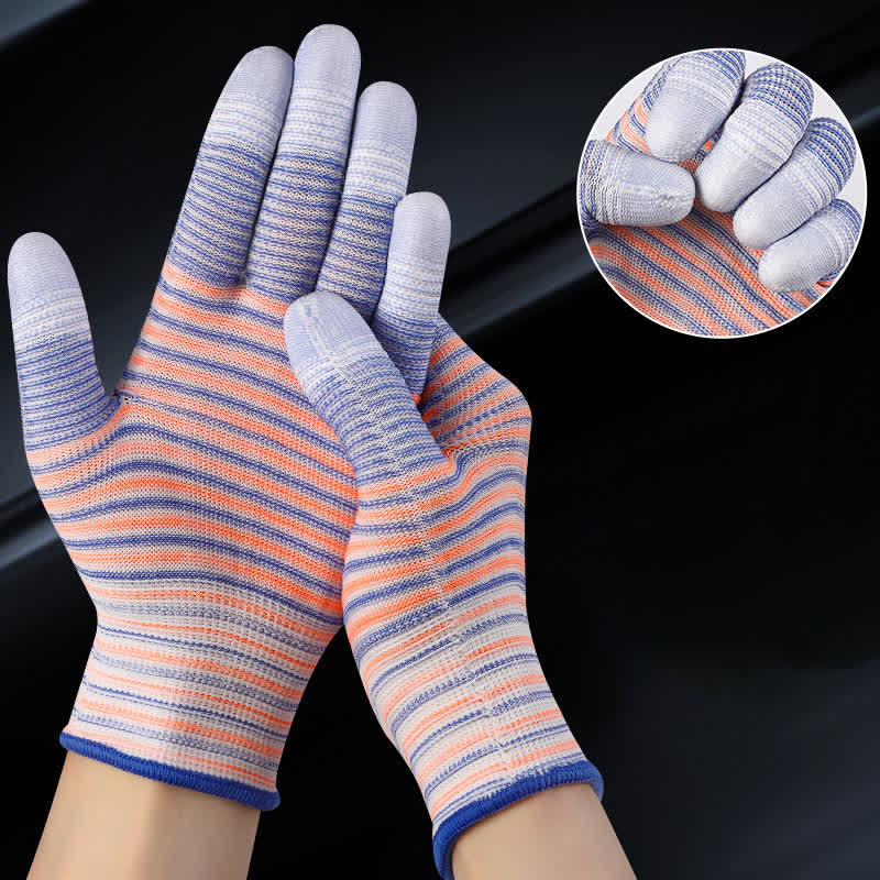 Zebra Print Abrasion Resistant Work Gloves(24 Pairs)
