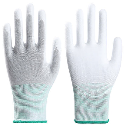 Striped Wear-resistant Non-slip Protective Work Gloves(24 Pairs)