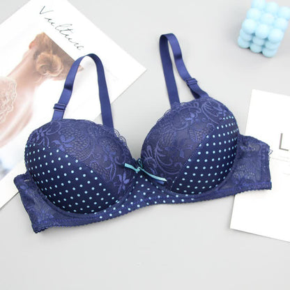Thin Smooth Seamless Gathering Underwire Bra