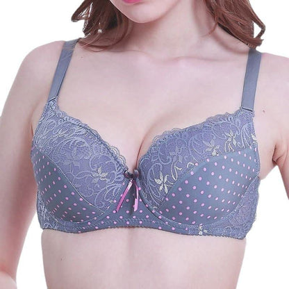 Thin Smooth Seamless Gathering Underwire Bra