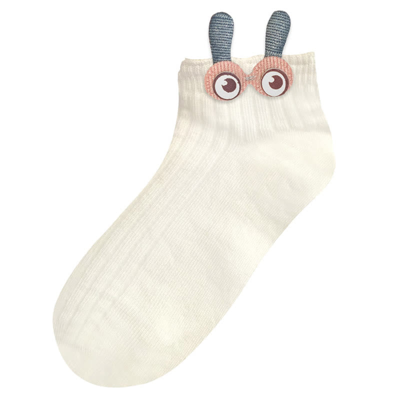 Bunny Ears Ankle Socks(8 Pairs)