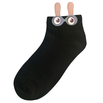Bunny Ears Ankle Socks(8 Pairs)