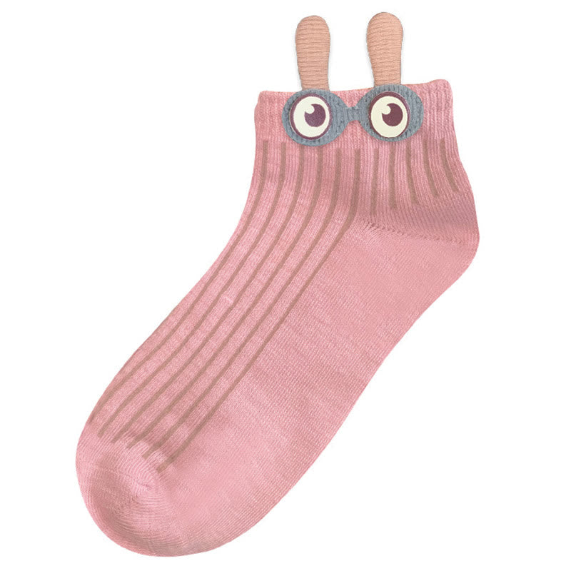 Bunny Ears Ankle Socks(8 Pairs)