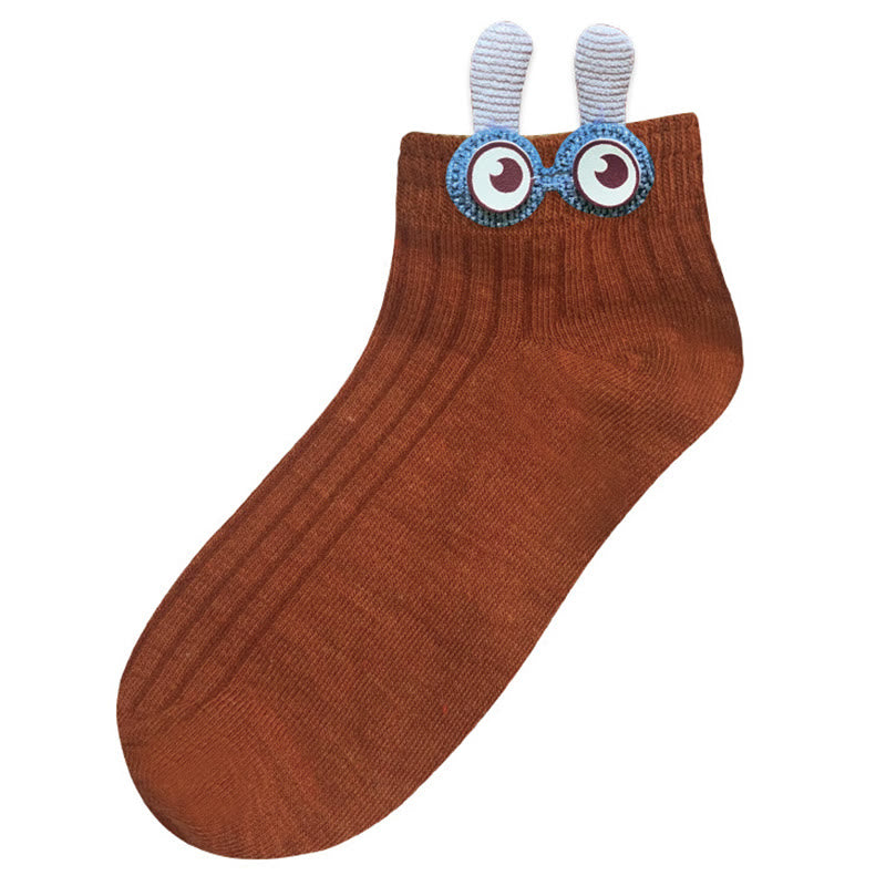 Bunny Ears Ankle Socks(8 Pairs)