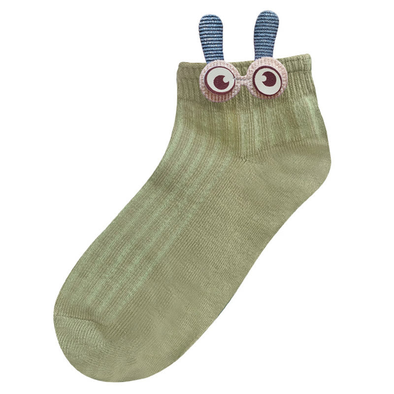 Bunny Ears Ankle Socks(8 Pairs)
