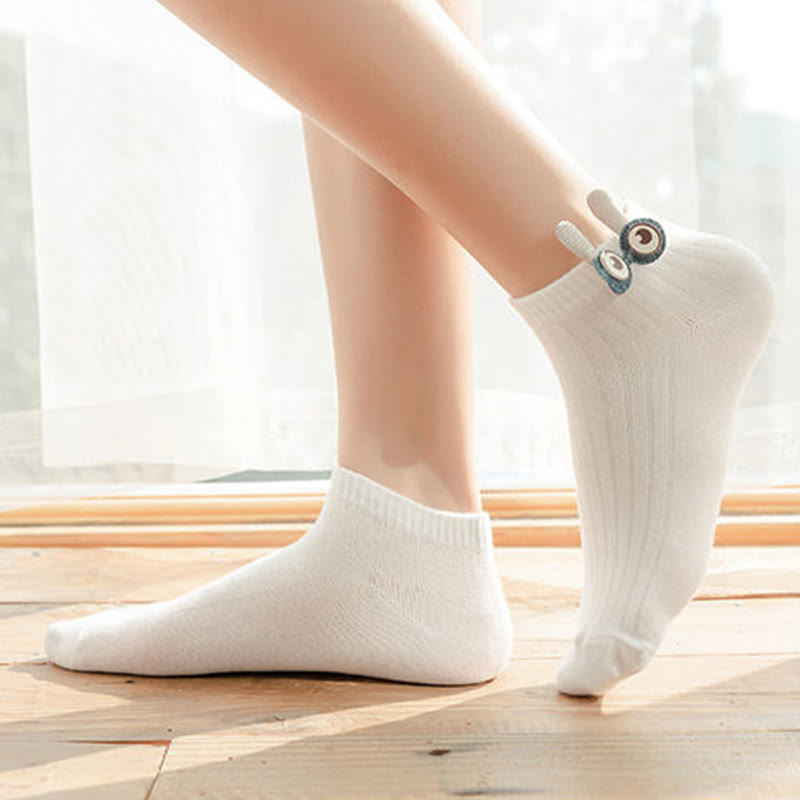 Bunny Ears Ankle Socks(8 Pairs)