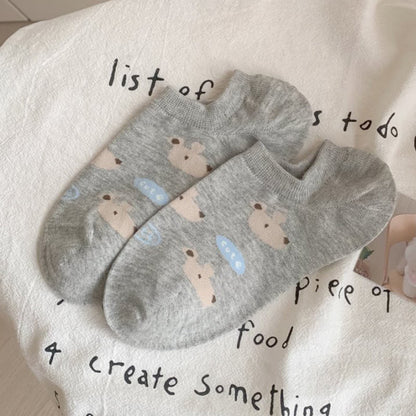 Cute Rabbit Ankle Socks(5 Pairs)