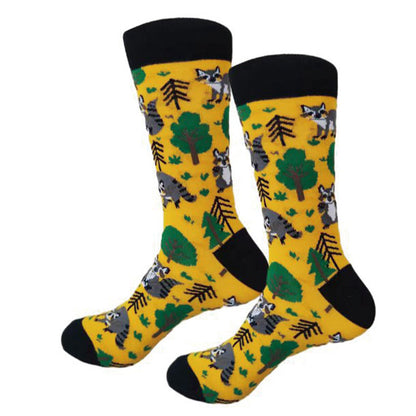 Plus Size Crocodile Rabbit Quarter Socks(6 Pairs)