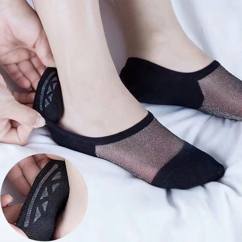 Thin Airy Mesh No Show Socks(10 Pairs)