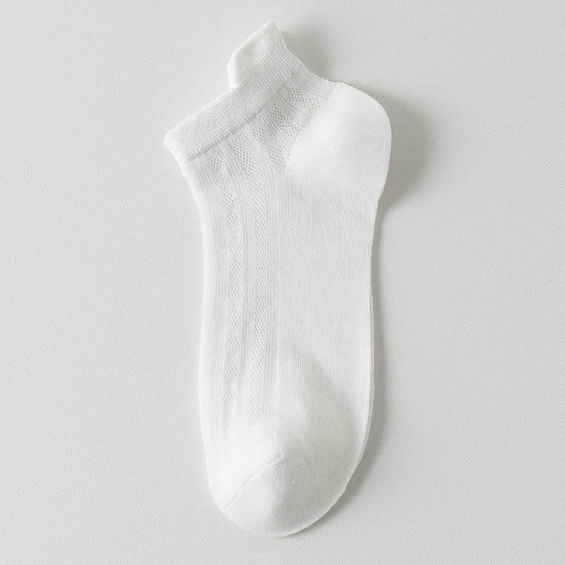 High Elastic Candy Color Ankle Socks(9 Pairs)