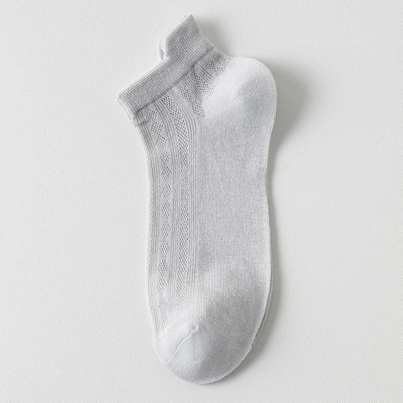 High Elastic Candy Color Ankle Socks(9 Pairs)