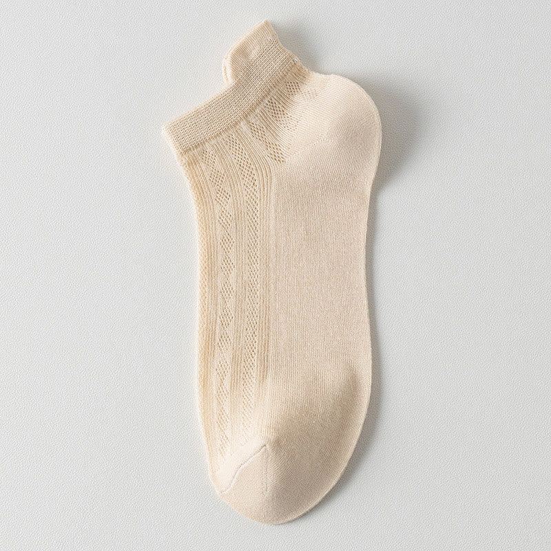 High Elastic Candy Color Ankle Socks(9 Pairs)