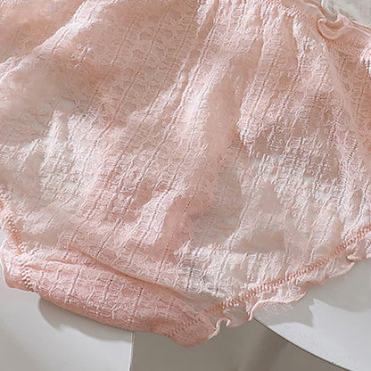 Plus Size Cute Lace Brief(3 Packs)