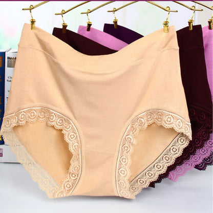 Plus Size Mid-rise Soft Modal Brief(3 Packs)