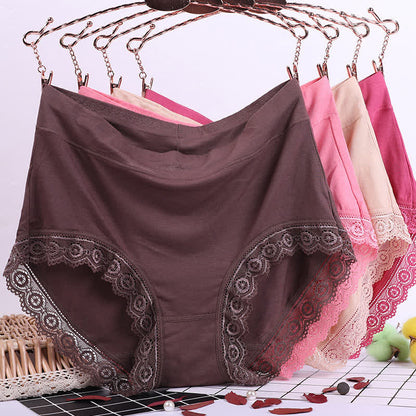 Plus Size Mid-rise Soft Modal Brief(3 Packs)