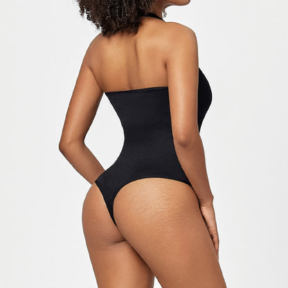 Halter Neck shapewear Bodysuit