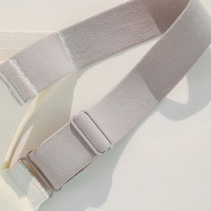 Plus Size Color-Blocked Breathable Wireless Bra