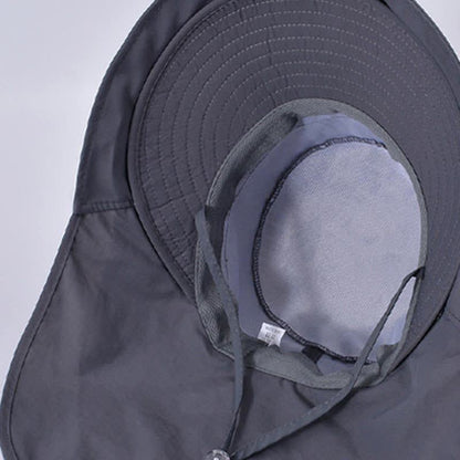 Outdoor Hiking Wide-Brim Bucket Hat