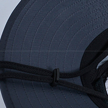 Detachable Neck Flap Bucket Hat