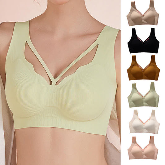 Fashion-Forward Thin Wireless Bra