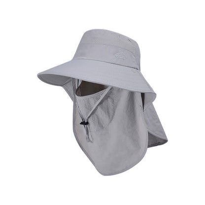 Detachable Face Mask Bucket Hat