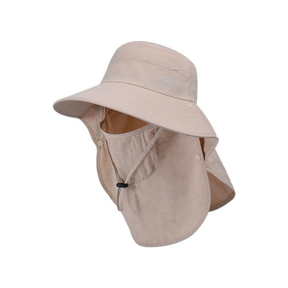 Detachable Face Mask Bucket Hat