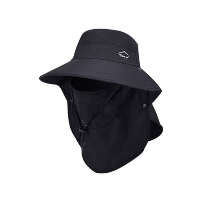 Detachable Face Mask Bucket Hat