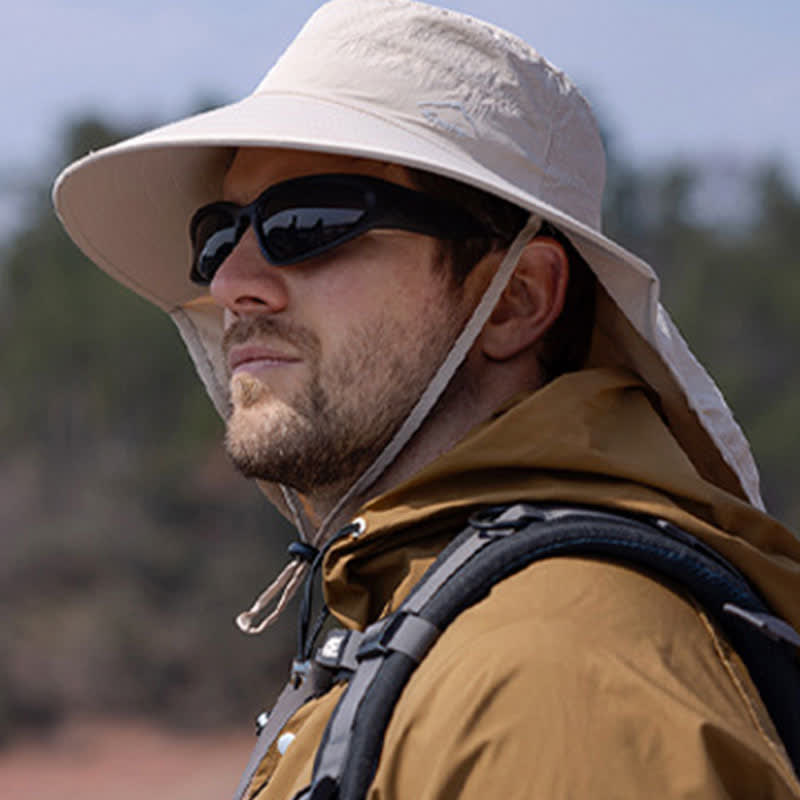 Detachable Face Mask Bucket Hat