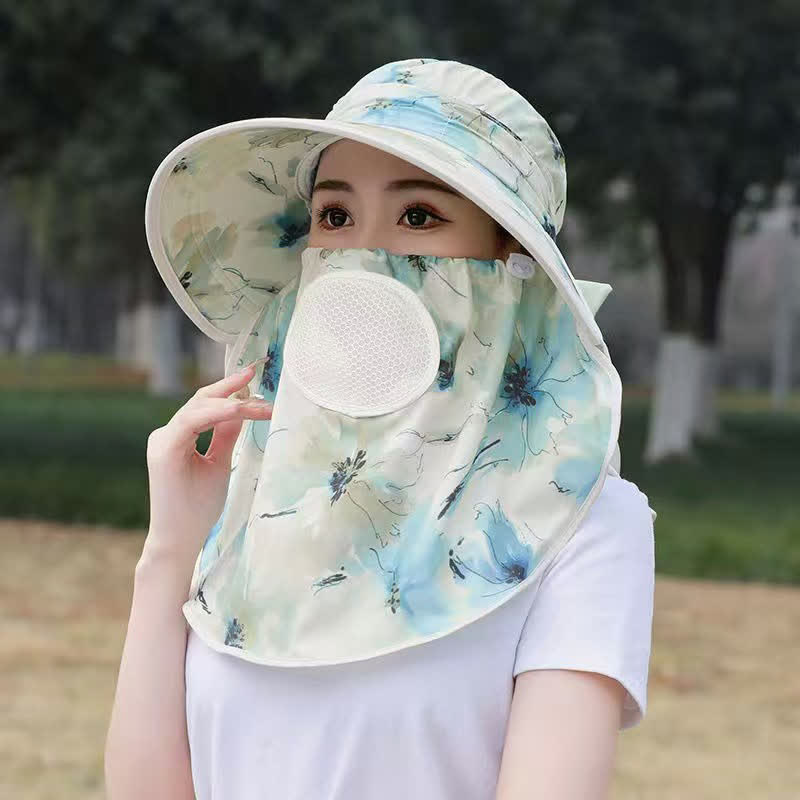 Elegant Floral Breathable Sun Hat