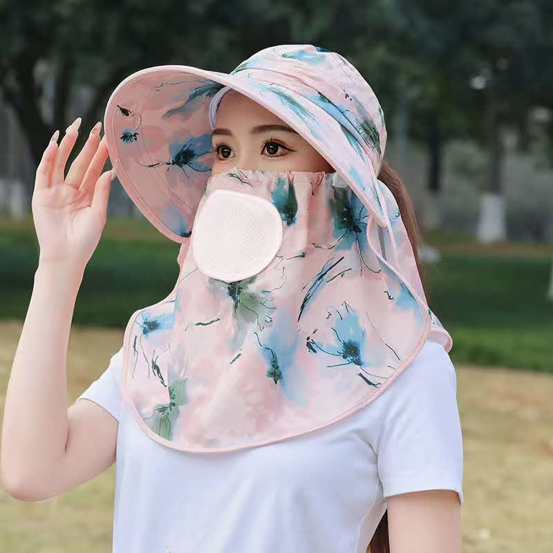 Elegant Floral Breathable Sun Hat