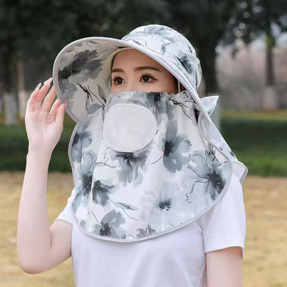 Elegant Floral Breathable Sun Hat