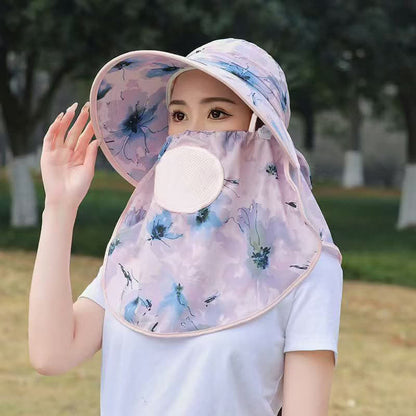 Elegant Floral Breathable Sun Hat