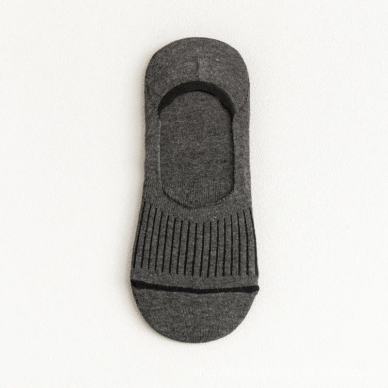 Cotton No-Show Socks with Heel Grips(10 Pairs)