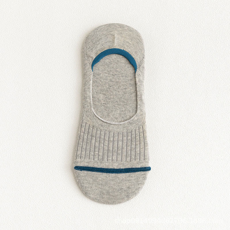 Cotton No-Show Socks with Heel Grips(10 Pairs)