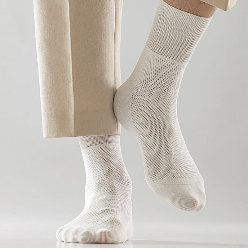 Thin Mesh Breathable Loose Ankle Socks(6 Pairs)