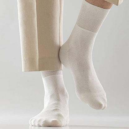 Thin Mesh Breathable Loose Ankle Socks(6 Pairs)