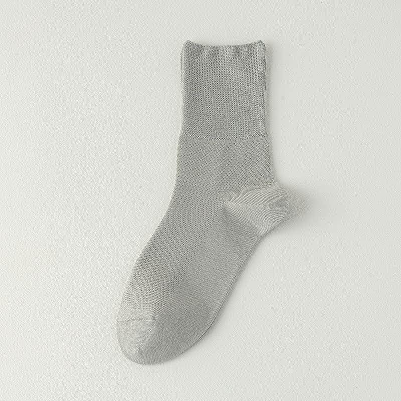 Thin Mesh Breathable Loose Ankle Socks(6 Pairs)