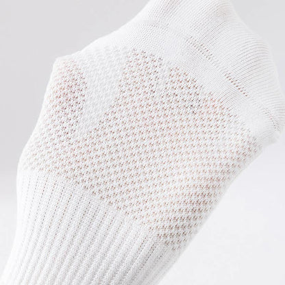 Plus Size Solid Color Breathable Sports Socks(6 Pairs)
