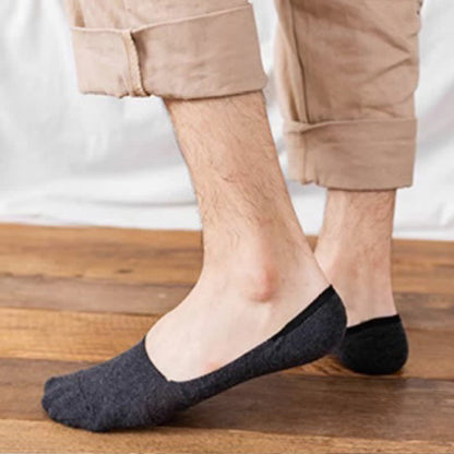 Plus Size Cotton Invisible Socks(5 Pairs)