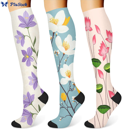 Lotus Compression Socks(3 Pairs)