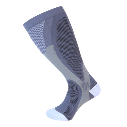 2XL-7XL Plus Size Sport Wine Compression Socks(3 Pairs)